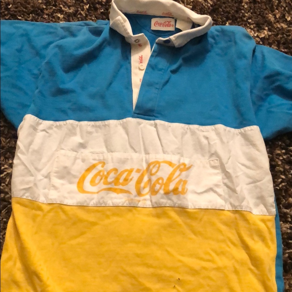 Vintage coke polo